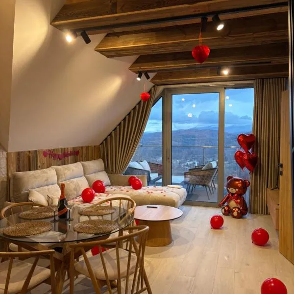 Sky Gate Apartments Szklarska Poręba by Cozy Corners、シュクラルスカ・ポレンバのホテル