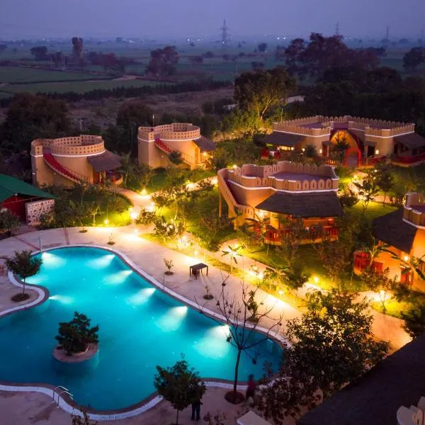 Aanandam Villas and Resort by ELIVAAS Pet-friendly Premium Room With Shared Pool, Restaurant & Garden, готель 