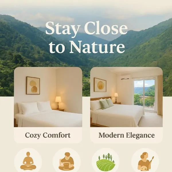 Pennylane Hotel - Aesthetic Rooms with pottery studio, artshala, garden cafe, free airport pickup for 7 or more nights bookings, hotel u gradu Rišikeš