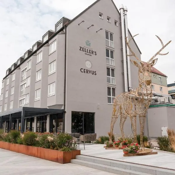 ZELLER's Quartier Hotel, hotel v destinácii Königsbrunn