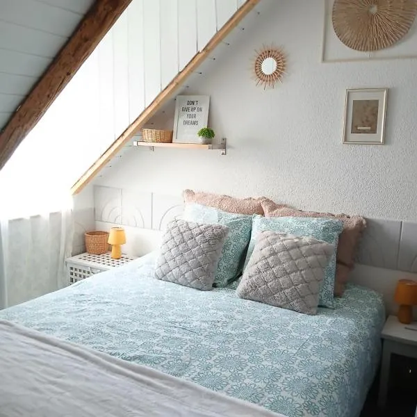 Duplex familial 7 à 8 pers - 3 chambres - Serre-Chevalier - Alpes - France – hotel w mieście Saint-Chaffrey