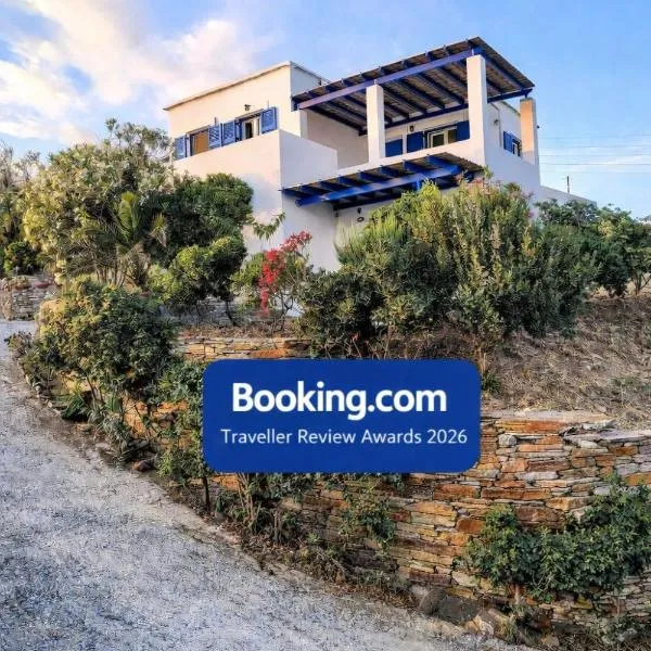 Cycladic Horizon Island Villa By Hostandros, hotel a Batsi