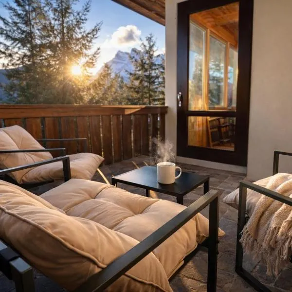 Chalet DolceVista con SPA, vicino a Cortina d'Ampezzo, hotel v destinaci Borca di Cadore