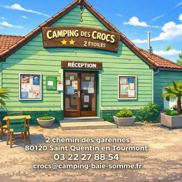 camping des crocs, Hotel in Saint-Quentin-en-Tourmont