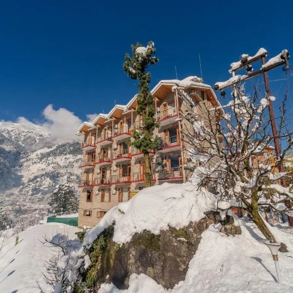 Viesnīca Snow City's Montana Blues Resort Manali - Heated & Air-Cooled Stay pilsētā Manali