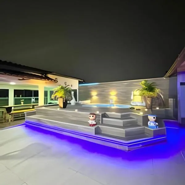 Cobertura com piscina, sauna e churrasqueira, hotel in São Pedro da Aldeia