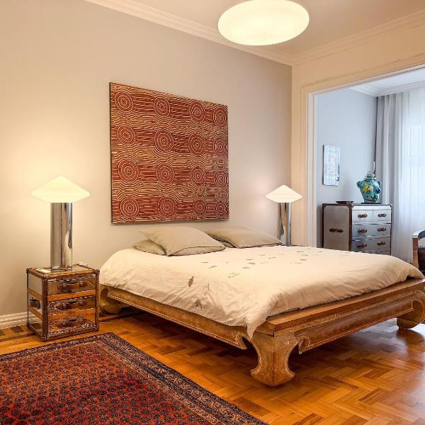 Apartamento com jacuzzi e 2 quartos disponível para aluguel em Copacabana, com vista para o mar, acomodando até 4 pessoas - Foto 2