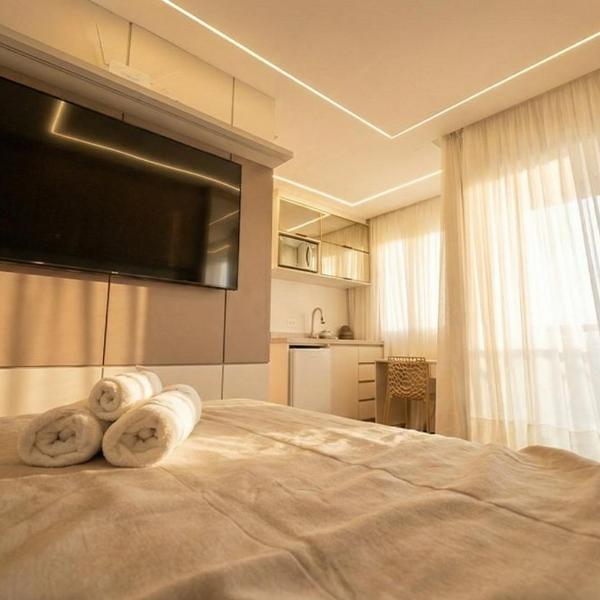 Batel Vista Luxury | Ar condicionado, Varanda e + - Foto 2