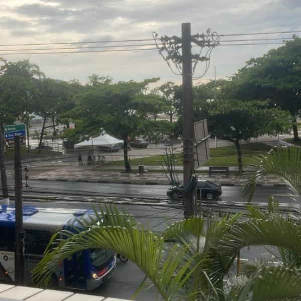 apartamento bem em frente a praia