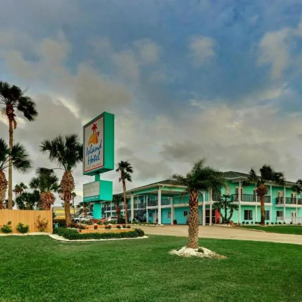 The Island Hotel Near Beach Port Aransas, hotel a Port Aransas