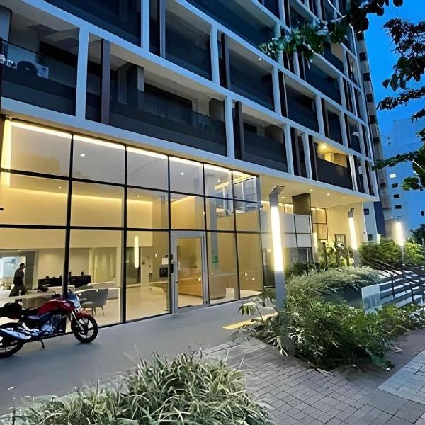 Studio Paulista 308 Rooftop Pool