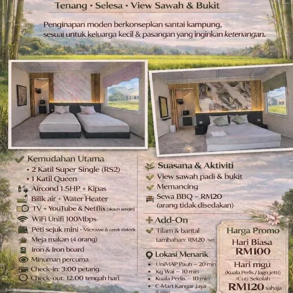 D Tanjong Buloh Roomstay、Kampung Tanjong Bulohのホテル