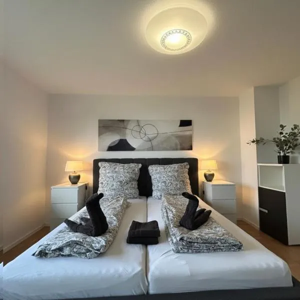 Stielvolle Etagenwohnung in bester Lage, hotel v destinaci Rodenbach