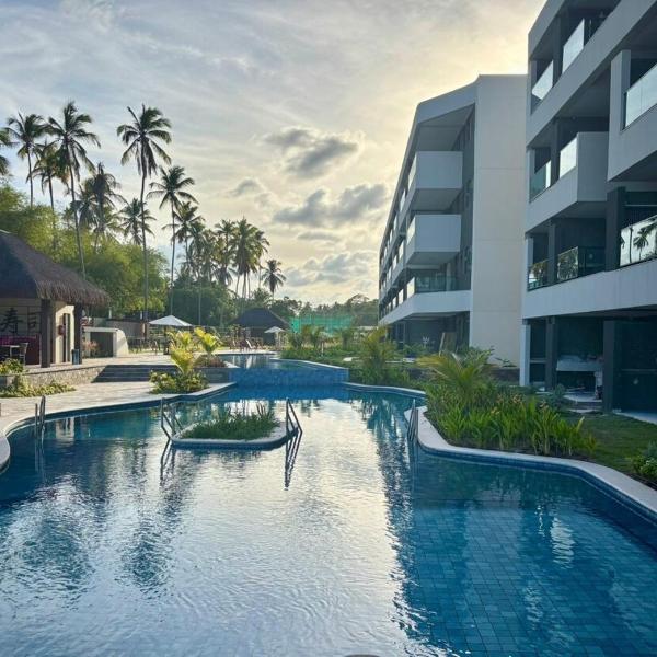 Paraíso em Carneiros Flat PÉ na areia 3 quartos até 10 pessoas - Foto 4