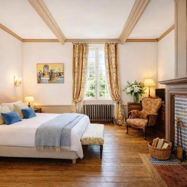 Château Isigny, séjour en famille, enfants & chiens bienvenus, family holidays, children & dogs Welcome, hótel í Isigny-le-Buat