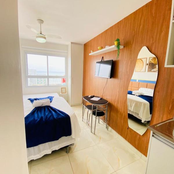 Studio Vista Mar - Garagem - Academia - Próximo a Praia - Wifi - Até 4 hóspedes - Foto 2