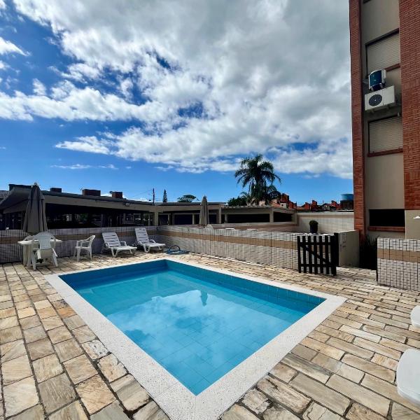 Home office com piscina e churrasqueira - Capão Novo - Foto 4