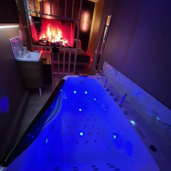 Le Rubis avec Baignoire Balneo, hotelli kohteessa Montigny-le-Bretonneux