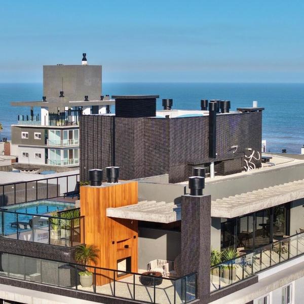 Apto novo 2dorm, 250m mar, infra com piscina - Foto 4