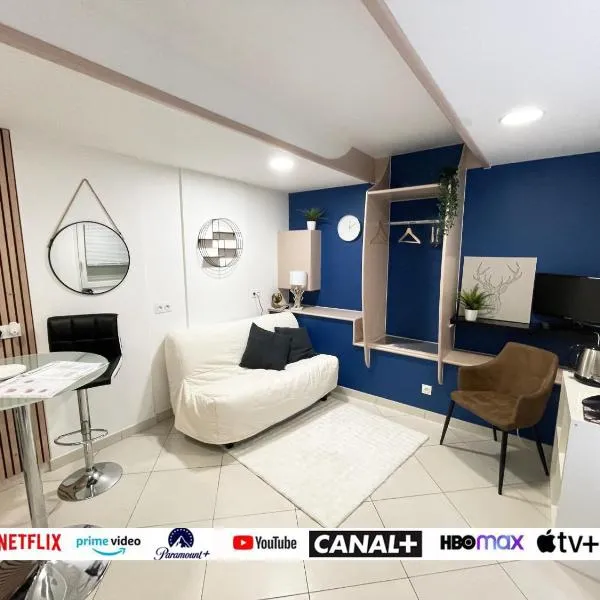 Studio indépendant au calme avec terrasse privative, hotel in Loire-sur-Rhone