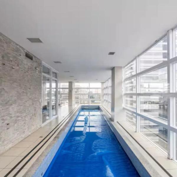 Apto 1405 com Piscina e Academia 2 Quartos Ar Condicionado no Centro Cívico com Garagem - Foto 4