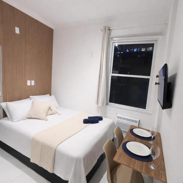 Apartamento na Praia de Botafogo a 3 minutos do metrô