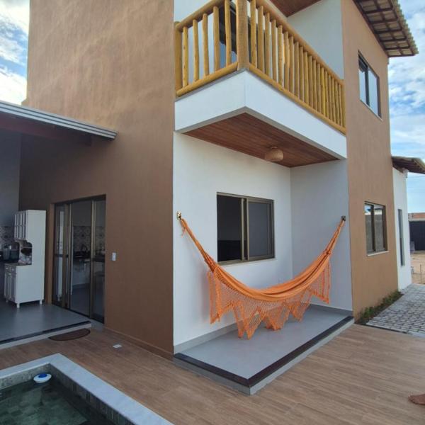 Casa Sol com piscina e 2 suítes com ar condicionado, pertinho da praia - Foto 4