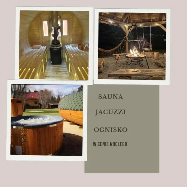 Apartamenty Gajówka- rowery, plac zabaw, sauna, jacuzzi, viešbutis Stegnoje