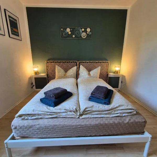 Zentrale ruhige Wohnung mit eigenem Garten und Grillecke nahe Klinikum, Hotel in Chemnitz