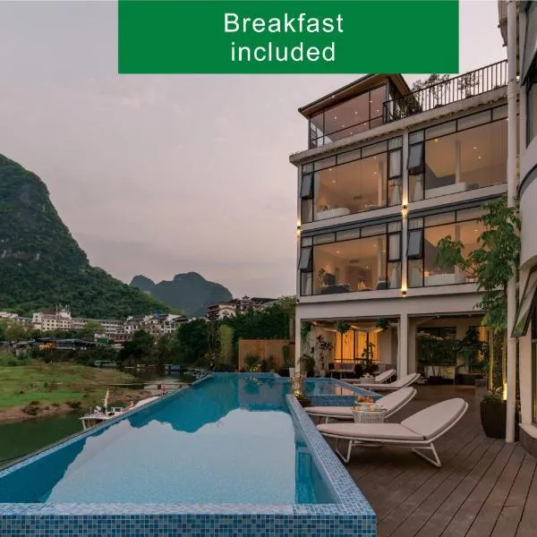 Xitang River View Hotel-free breakfest-pool, hotel a Yangshuo