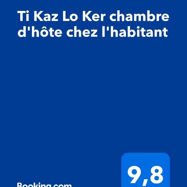 Ti Kaz Lo Ker chambre d'hôte chez l'habitant, מלון בסן-ז'וזף