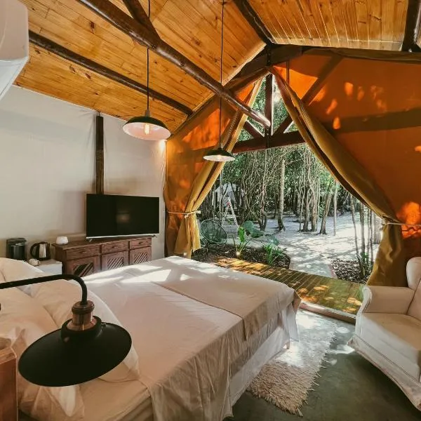 Tenda na Mata Piscina & Café da Manhã, hotelli kohteessa Pipa