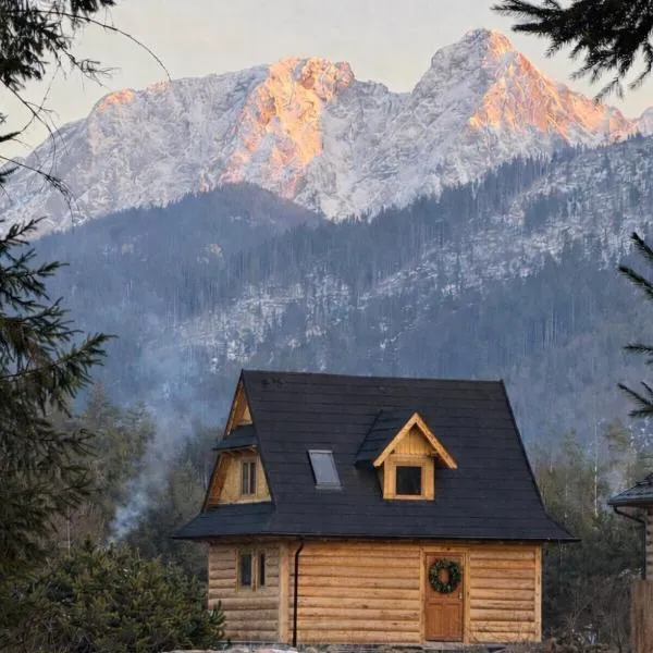 Luxury chalet WRÓBLOWA CHAŁUPKA przy Dolinie Chochołowskiej, hotelli kohteessa Kościelisko