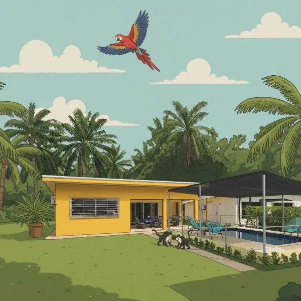 Pura Vida - Villa Lisa, hotell i Parrita