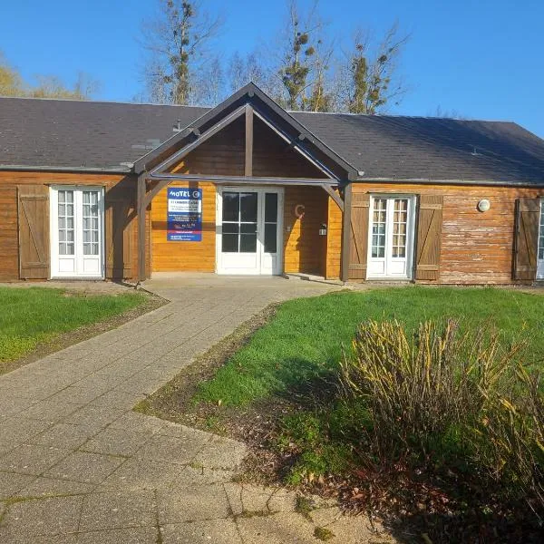 Le Motel Saint Martin、ヴェルヌイユ・ダヴル・エ・ディトンのホテル