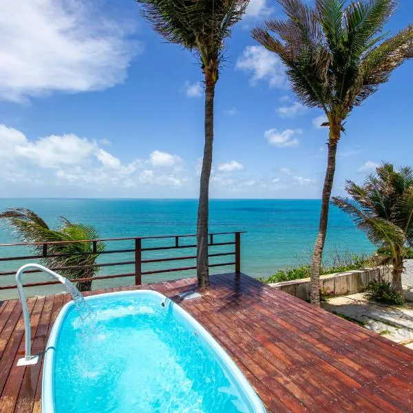 Casa Vista ao Mar - Paisagem Deslumbrante e Localização Perfeita, ξενοδοχείο σε Canoa Quebrada