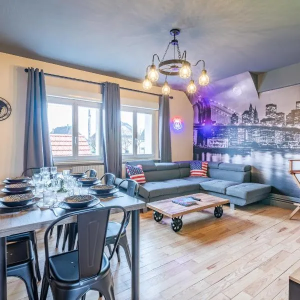 Voyage autour du monde - Sauna & Spa - Gare 2 minutes - 4 chambres, hotel en Drusenheim
