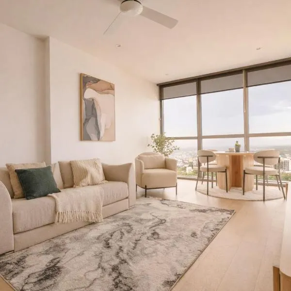 Queen’s Wharf 1BR with Views and Free Parking, hotel a Brisbane