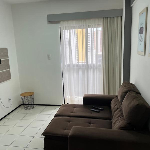 Flat Biarritz ao lado da praia Litorânea - Foto 5