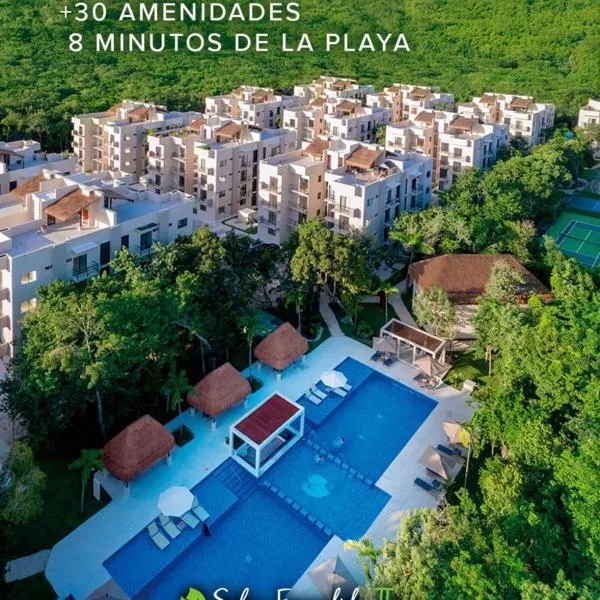 Resort living Selva Escondida II、プエルト・モレロスのホテル