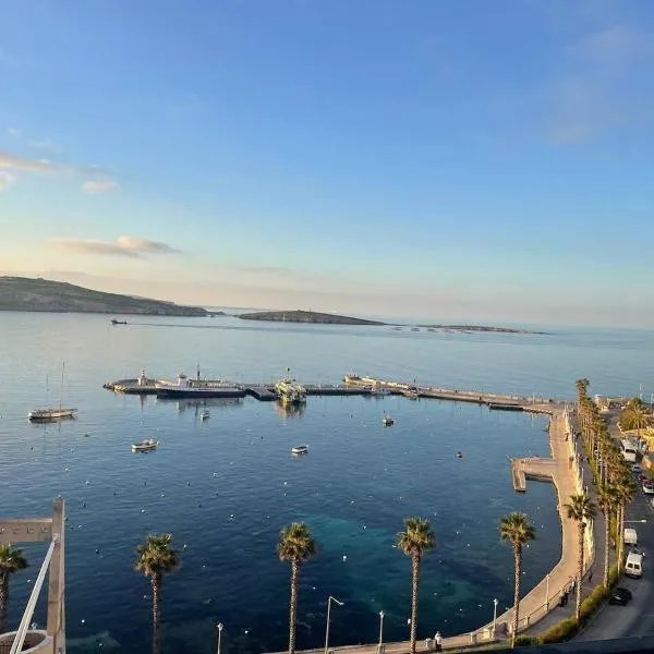 Panoramic Sea View Duplex Penthouse - 2 bedrooms - 2 living rooms, hotel a San Pawl il-Baħar