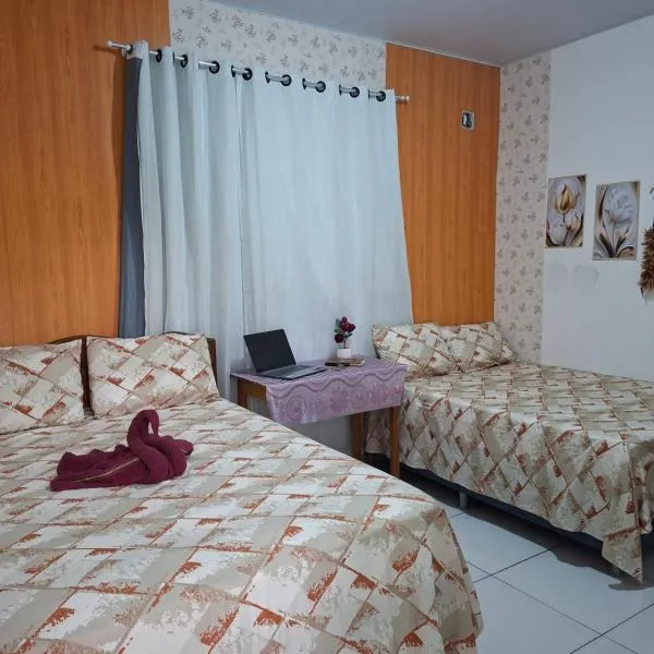 Suíte com duas camas de casal perto doAeroporto, UEPA, Rodoviaria, magueirao, UFPA,parque ambiental,, Hotel in Belém