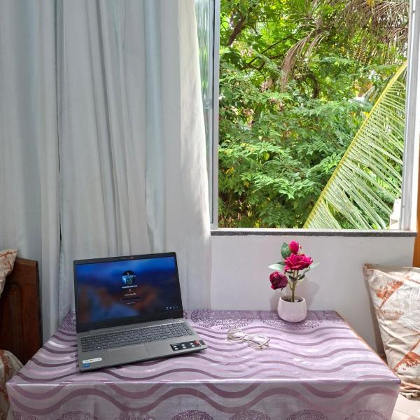 cantinho da Raq,um quarto SUÍTE com ar condicionado duas camas de casal perto doAeroporto, UEPA, Rodoviaria, magueirao, UFPA,parque ambiental, - Foto 5