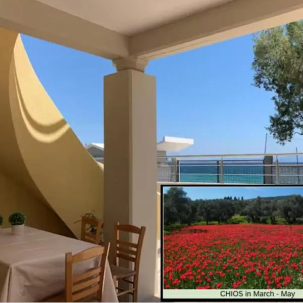 Vrontados में, होटल Blue Flag Award Winning Ormos Lo Beach: Home 1