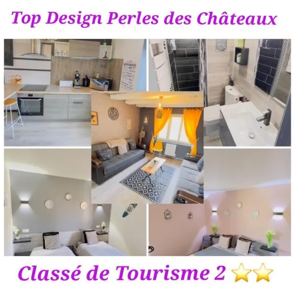TOP HOST Les Perles des châteaux, hotel em Mer