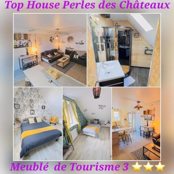 Top House Les Perles 3 des Châteaux, Hotel in Mer