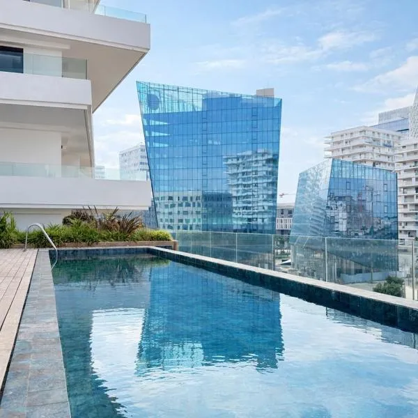 Appartement Uptown CFC - Piscine - Gym - Parking Gratuit – hotel w mieście Casablanca