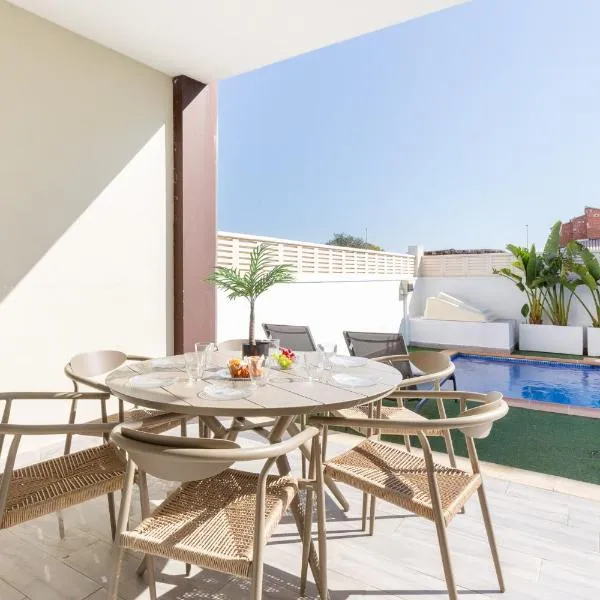 Horizon Blue I Private Pool Luxe I Free Parking I 3BR, viešbutis mieste El Verger