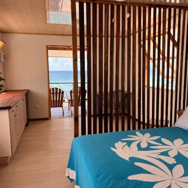 Hakamanu Lodge, hotel v destinácii Tikehau