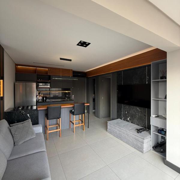 Apartamento Beira-Mar em Torres com Piscina